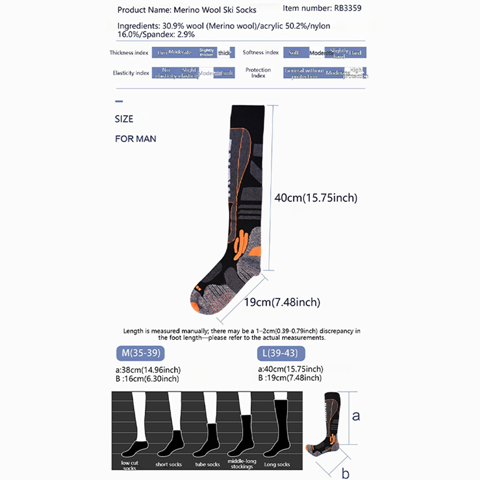 Loogdeel – wysokiej jakości, d – Thermal Sock Winter recenzja i cena